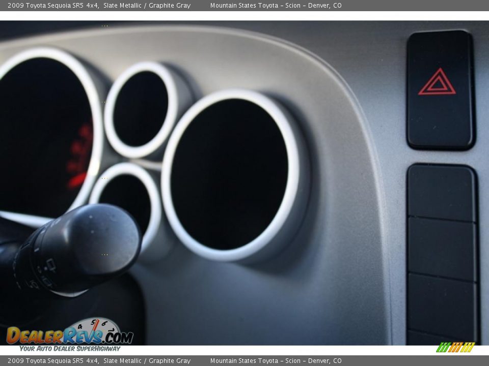 2009 Toyota Sequoia SR5 4x4 Slate Metallic / Graphite Gray Photo #26
