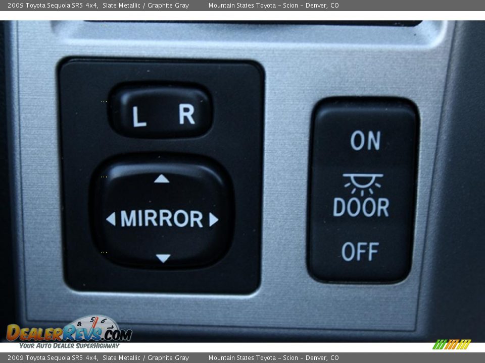2009 Toyota Sequoia SR5 4x4 Slate Metallic / Graphite Gray Photo #27