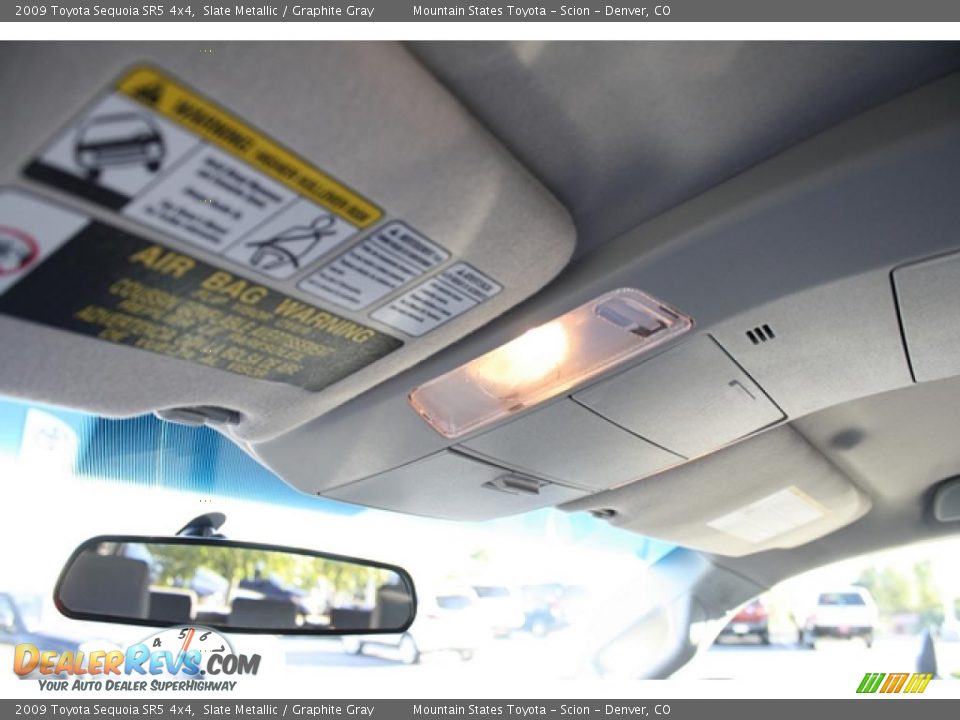 2009 Toyota Sequoia SR5 4x4 Slate Metallic / Graphite Gray Photo #28