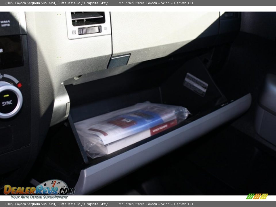 2009 Toyota Sequoia SR5 4x4 Slate Metallic / Graphite Gray Photo #29