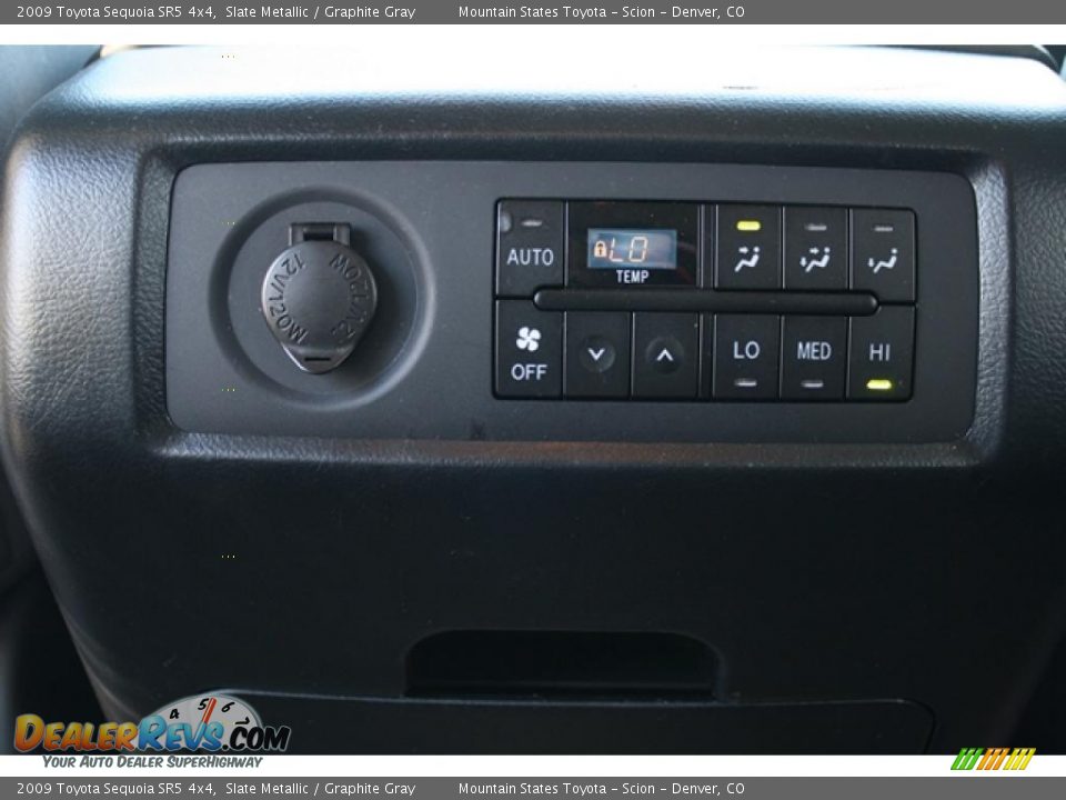 2009 Toyota Sequoia SR5 4x4 Slate Metallic / Graphite Gray Photo #30
