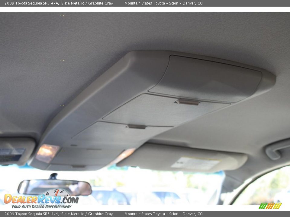 2009 Toyota Sequoia SR5 4x4 Slate Metallic / Graphite Gray Photo #31