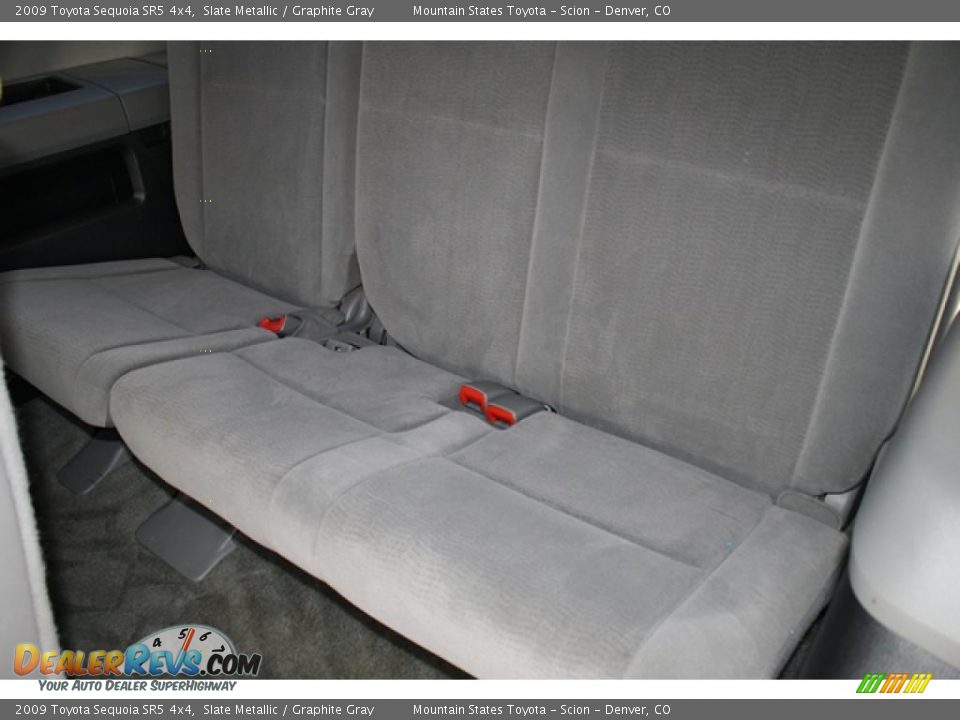2009 Toyota Sequoia SR5 4x4 Slate Metallic / Graphite Gray Photo #32