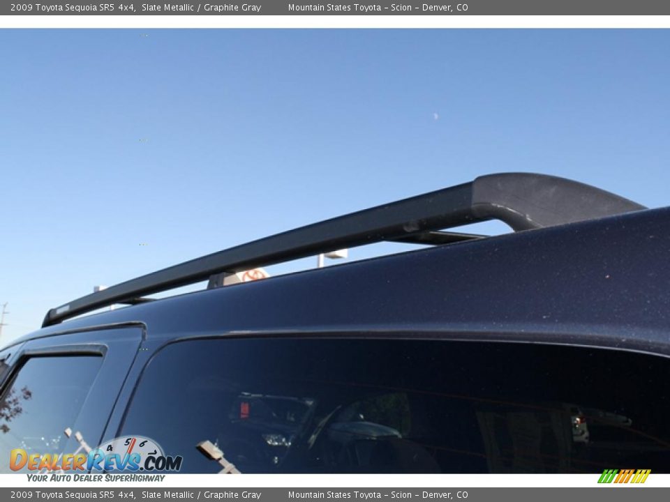 2009 Toyota Sequoia SR5 4x4 Slate Metallic / Graphite Gray Photo #35