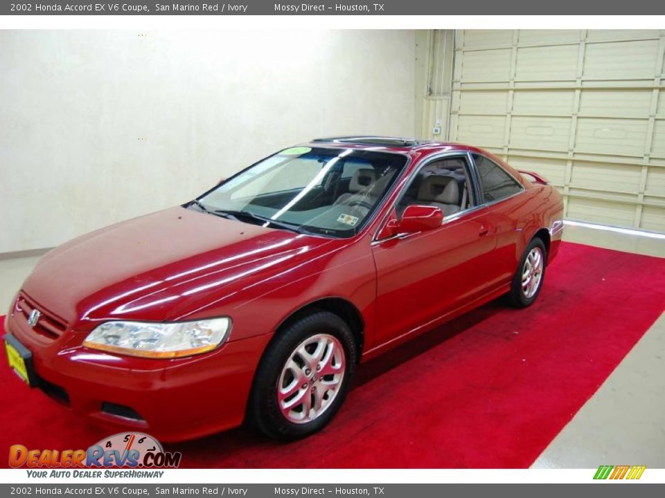 2002 Honda accord san marino red #5