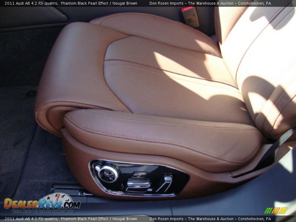 Nougat Brown Interior 2011 Audi A8 4 2 Fsi Quattro Photo