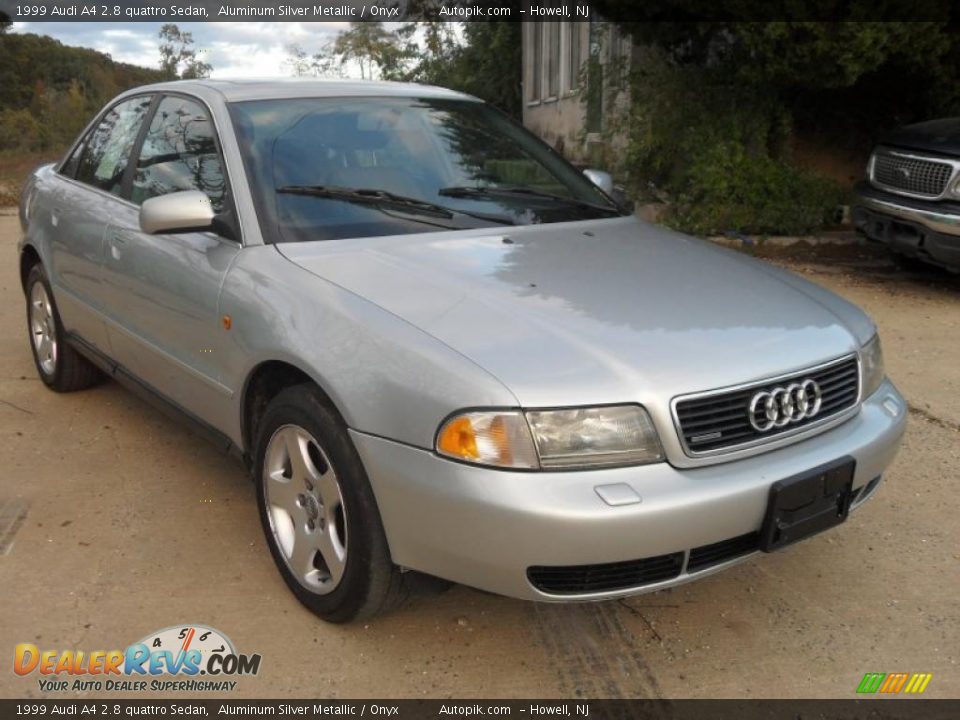 Front 3/4 View of 1999 Audi A4 2.8 quattro Sedan Photo #2