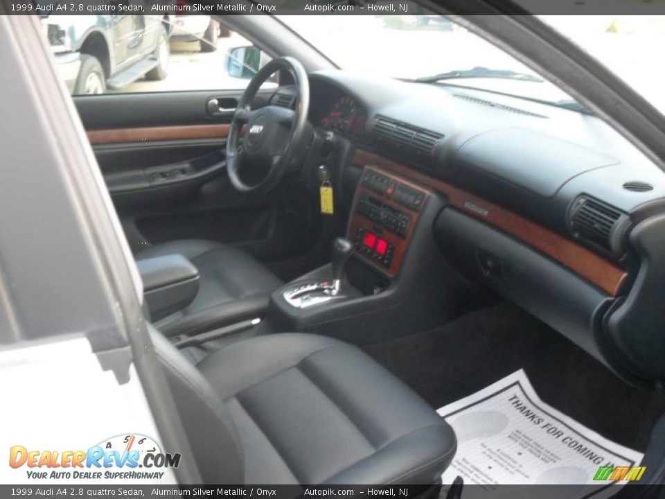 Onyx Interior - 1999 Audi A4 2.8 quattro Sedan Photo #10