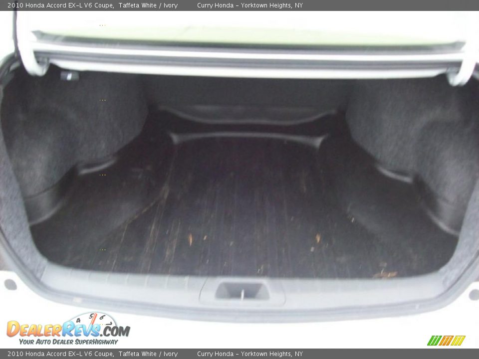2010 Honda Accord EX-L V6 Coupe Trunk Photo #8