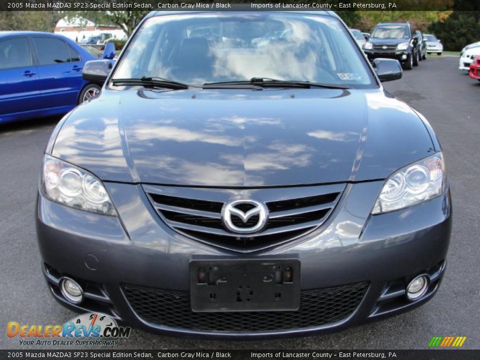 2005 Mazda MAZDA3 SP23 Special Edition Sedan Carbon Gray Mica / Black Photo #2