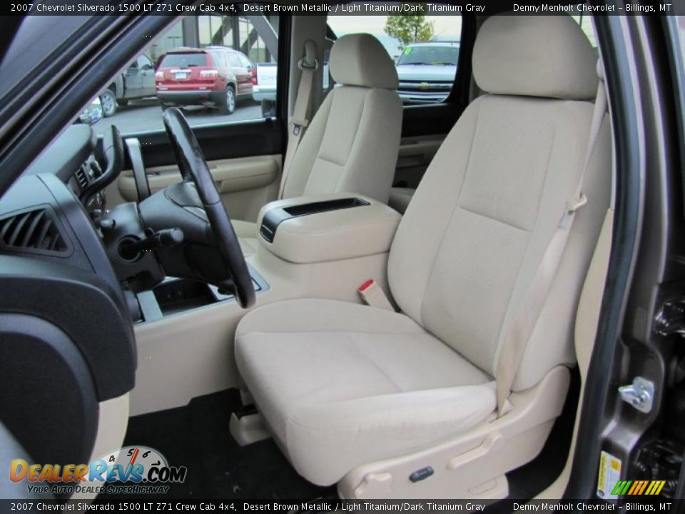 2007 Chevrolet Silverado 1500 LT Z71 Crew Cab 4x4 Desert Brown Metallic / Light Titanium/Dark Titanium Gray Photo #4