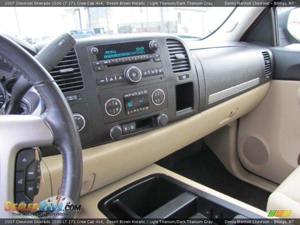 2007 Chevrolet Silverado 1500 LT Z71 Crew Cab 4x4 Desert Brown Metallic / Light Titanium/Dark Titanium Gray Photo #7