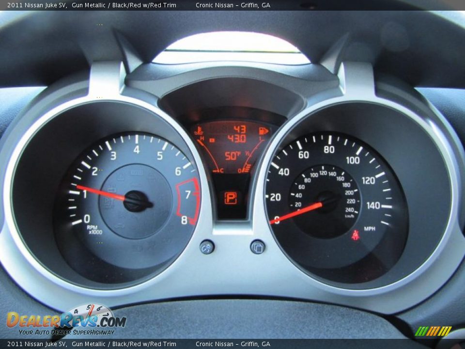 2011 Nissan Juke SV Gauges Photo #18