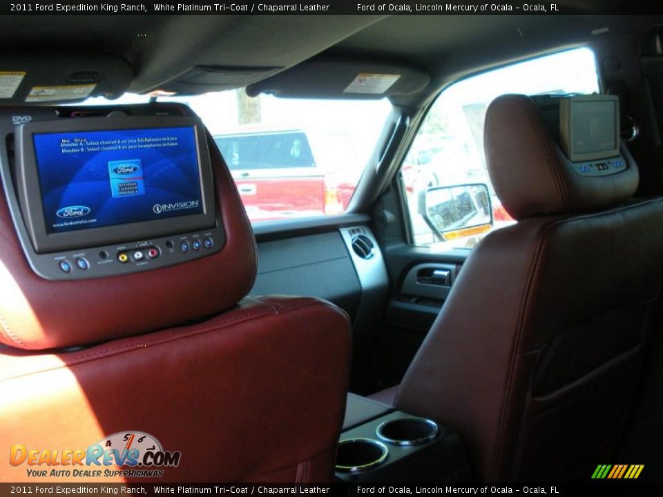 Chaparral Leather Interior - 2011 Ford Expedition King Ranch Photo #8