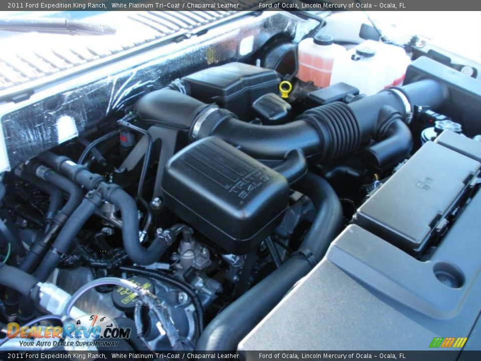 2011 Ford Expedition King Ranch 5.4 Liter SOHC 24-Valve Flex-Fuel V8 Engine Photo #13