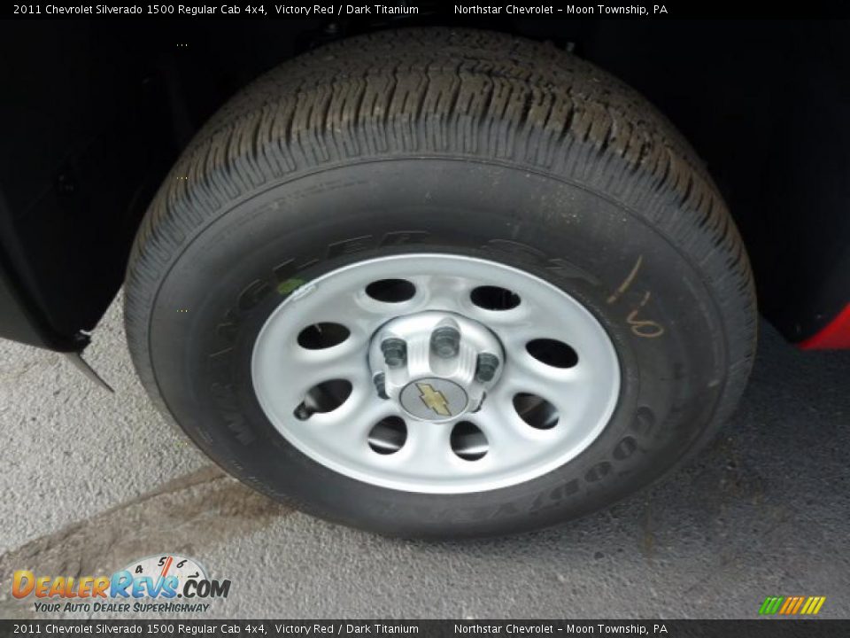 2011 Chevrolet Silverado 1500 Regular Cab 4x4 Wheel Photo #12