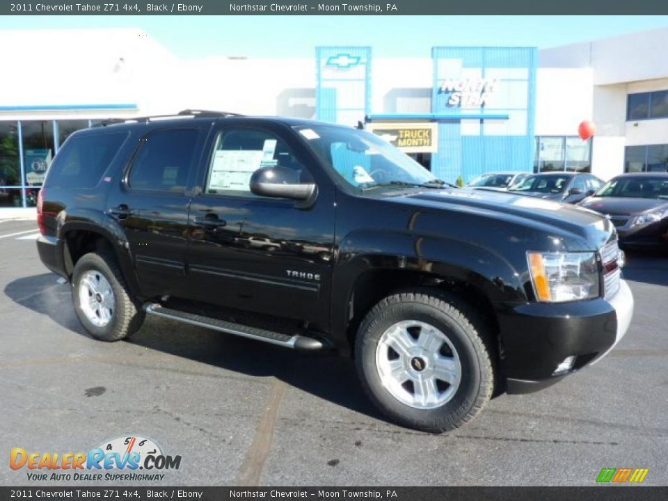 2011 Chevrolet Tahoe Z71 4x4 Black / Ebony Photo #1