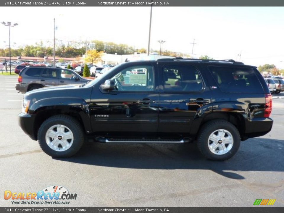 2011 Chevrolet Tahoe Z71 4x4 Black / Ebony Photo #4