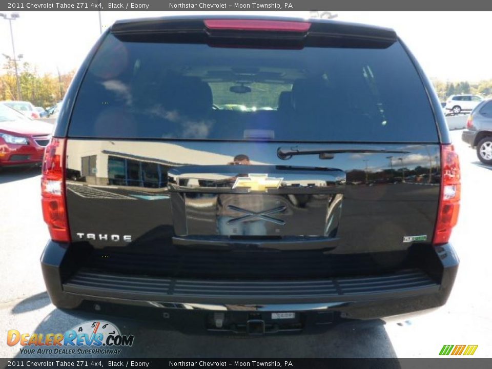 2011 Chevrolet Tahoe Z71 4x4 Black / Ebony Photo #6