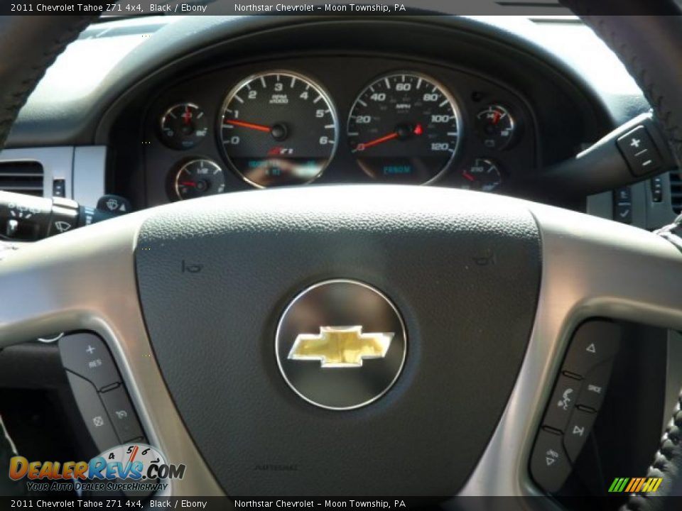 2011 Chevrolet Tahoe Z71 4x4 Black / Ebony Photo #19