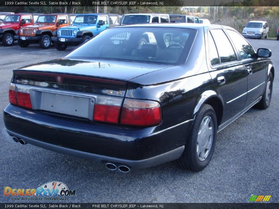 1999 Cadillac Seville SLS Sable Black / Black Photo #4