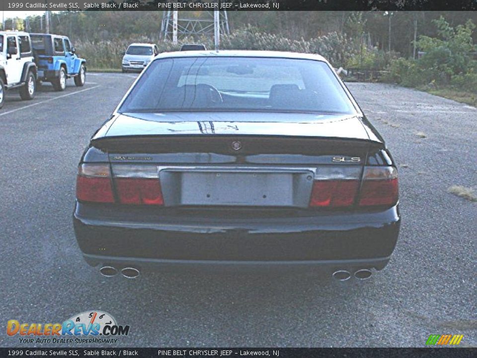 1999 Cadillac Seville SLS Sable Black / Black Photo #5