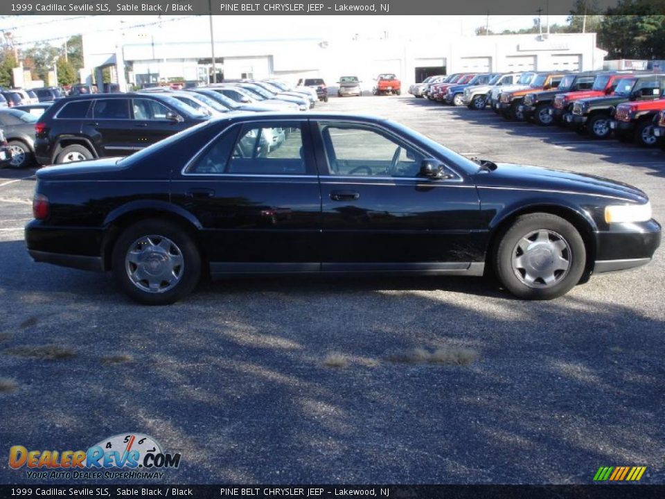 1999 Cadillac Seville SLS Sable Black / Black Photo #7