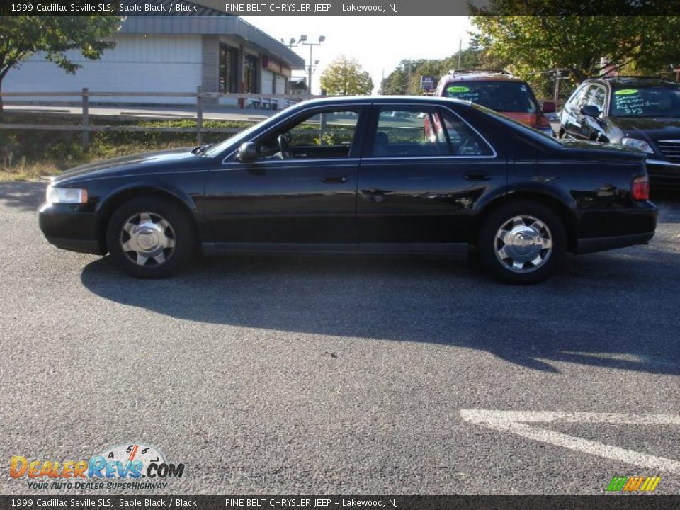 1999 Cadillac Seville SLS Sable Black / Black Photo #9