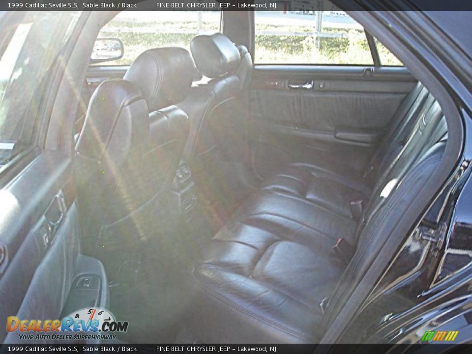 1999 Cadillac Seville SLS Sable Black / Black Photo #11