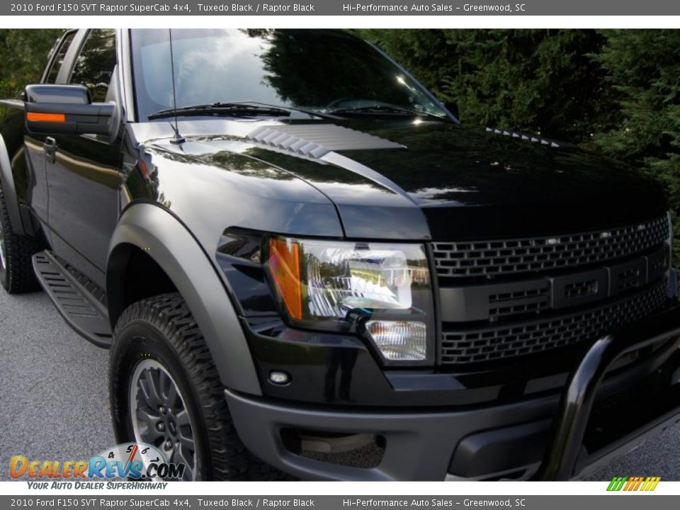 2010 Ford F150 SVT Raptor SuperCab 4x4 Tuxedo Black / Raptor Black Photo #1