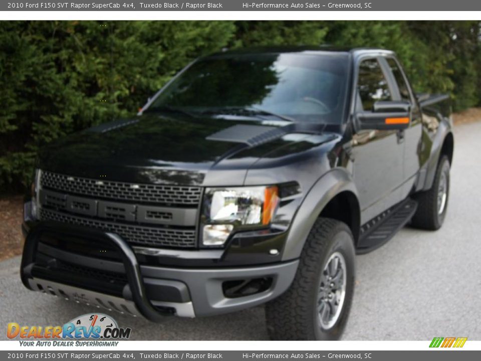 2010 Ford F150 SVT Raptor SuperCab 4x4 Tuxedo Black / Raptor Black Photo #5