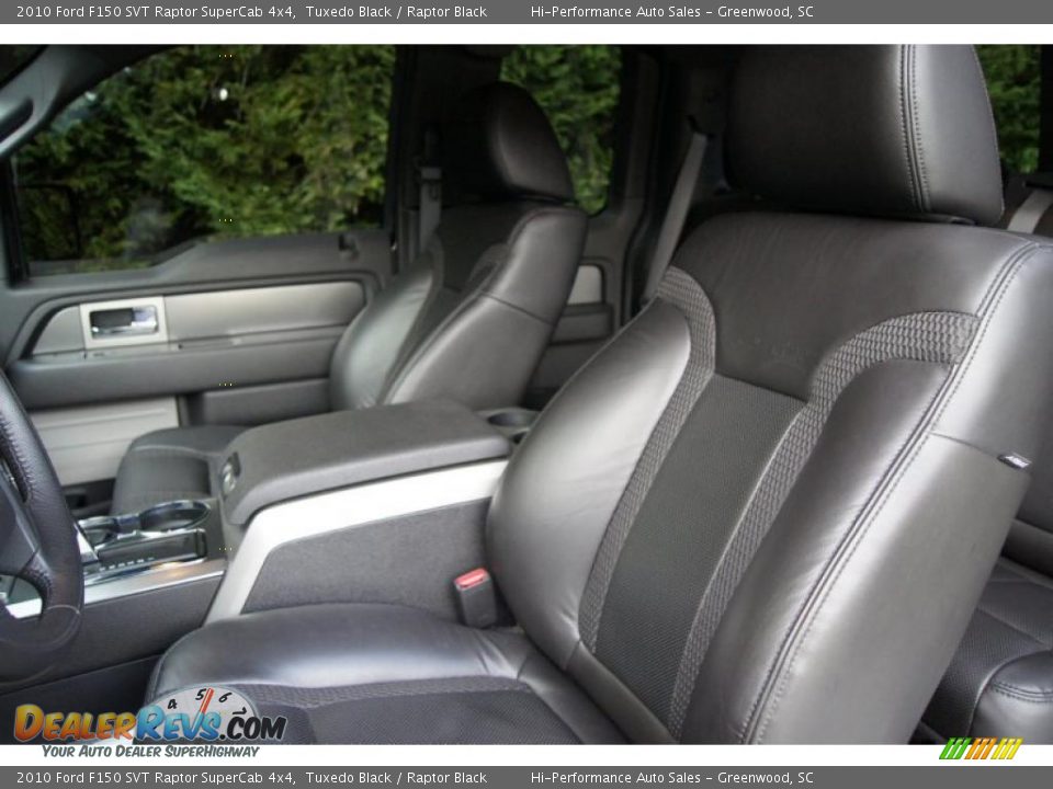 2010 Ford F150 SVT Raptor SuperCab 4x4 Tuxedo Black / Raptor Black Photo #10