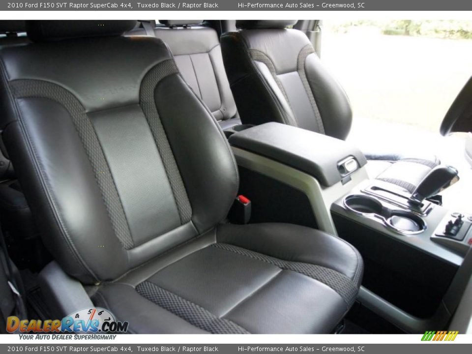 Raptor Black Interior - 2010 Ford F150 SVT Raptor SuperCab 4x4 Photo #11