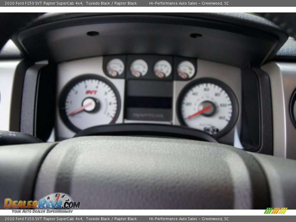 2010 Ford F150 SVT Raptor SuperCab 4x4 Tuxedo Black / Raptor Black Photo #15