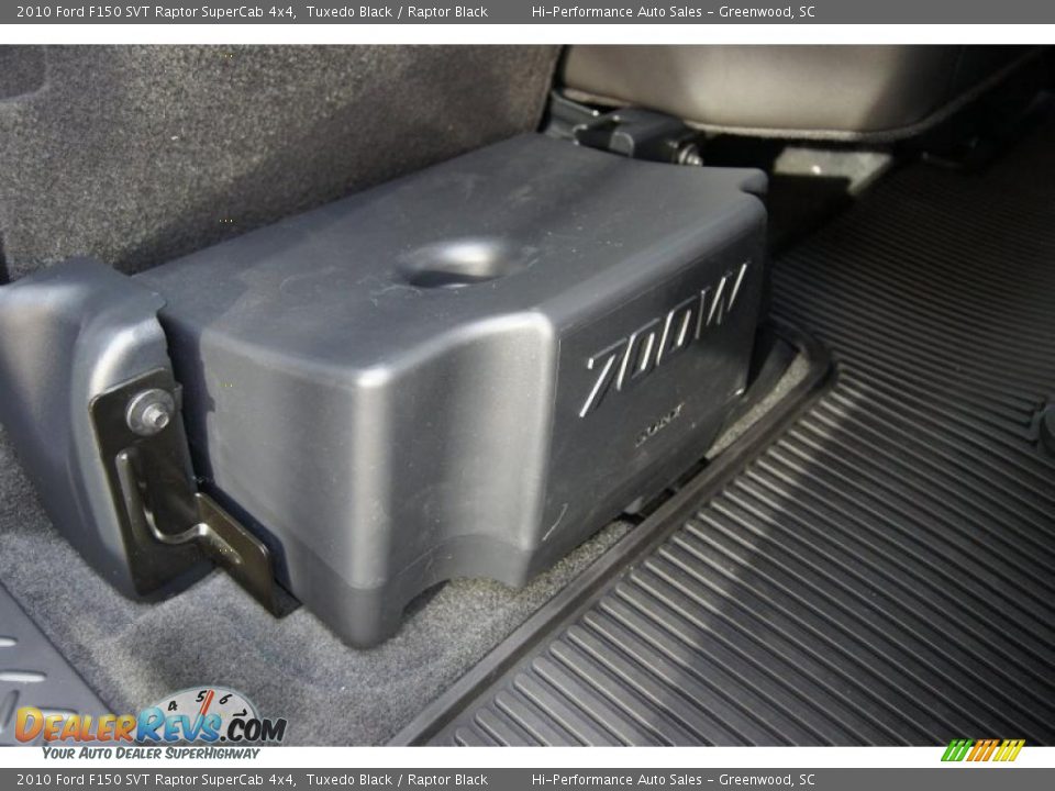 2010 Ford F150 SVT Raptor SuperCab 4x4 Tuxedo Black / Raptor Black Photo #21