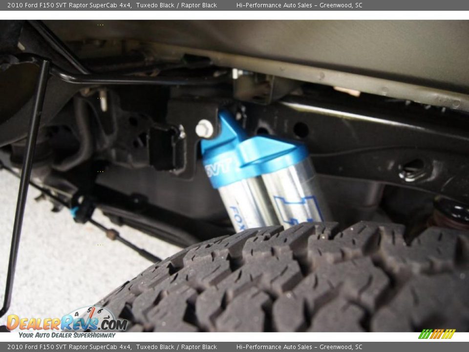 2010 Ford F150 SVT Raptor SuperCab 4x4 Tuxedo Black / Raptor Black Photo #22