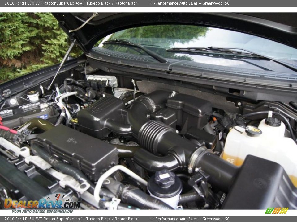 2010 Ford F150 SVT Raptor SuperCab 4x4 Tuxedo Black / Raptor Black Photo #23