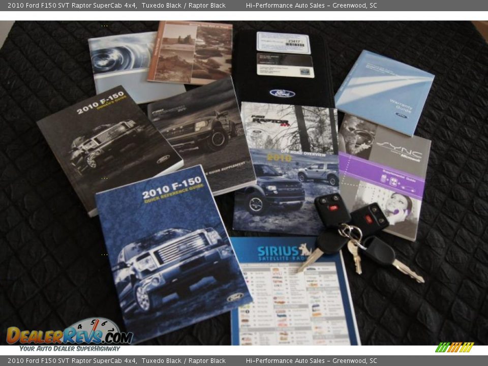 2010 Ford F150 SVT Raptor SuperCab 4x4 Tuxedo Black / Raptor Black Photo #24