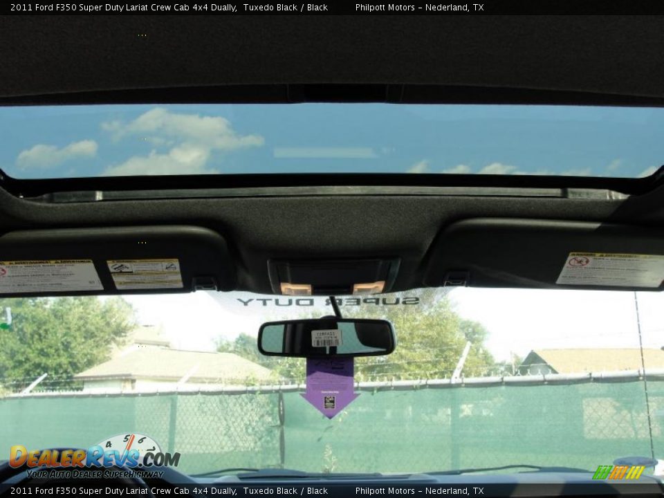 2011 Ford F350 Super Duty Lariat Crew Cab 4x4 Dually Tuxedo Black / Black Photo #27