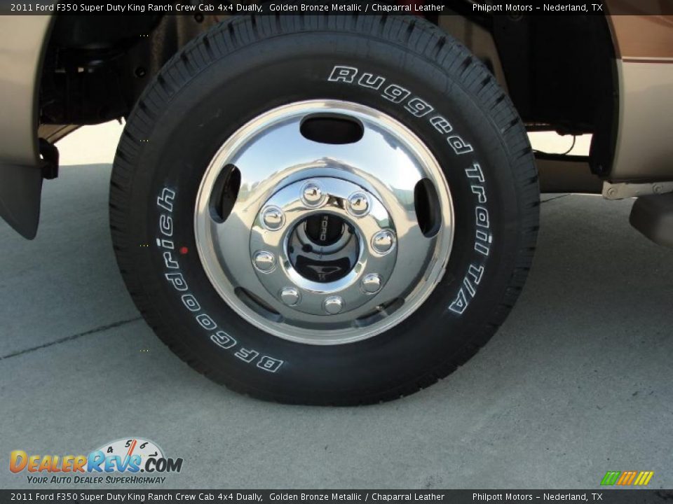 2011 Ford F350 Super Duty King Ranch Crew Cab 4x4 Dually Wheel Photo #10