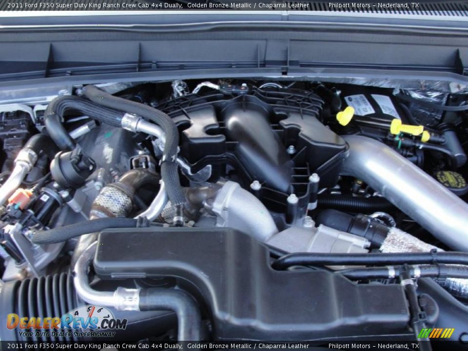 2011 Ford F350 Super Duty King Ranch Crew Cab 4x4 Dually 6.7 Liter OHV 32-Valve B20 Power Stroke Turbo-Diesel V8 Engine Photo #20