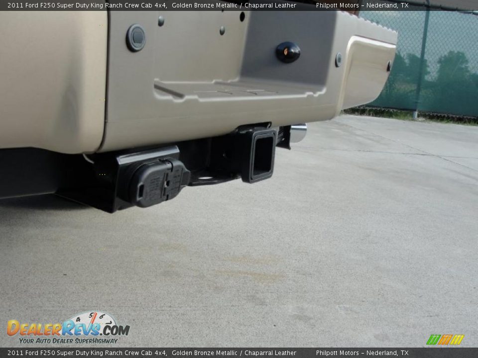 2011 Ford F250 Super Duty King Ranch Crew Cab 4x4 Golden Bronze Metallic / Chaparral Leather Photo #19