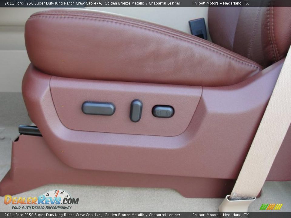 2011 Ford F250 Super Duty King Ranch Crew Cab 4x4 Golden Bronze Metallic / Chaparral Leather Photo #26