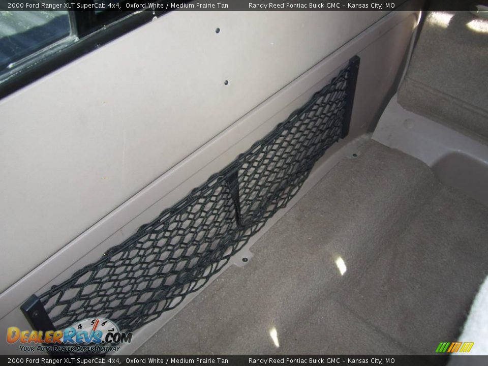 2000 Ford Ranger XLT SuperCab 4x4 Oxford White / Medium Prairie Tan Photo #12