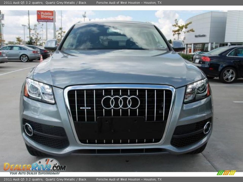 2011 Audi Q5 3.2 quattro Quartz Grey Metallic / Black Photo #2