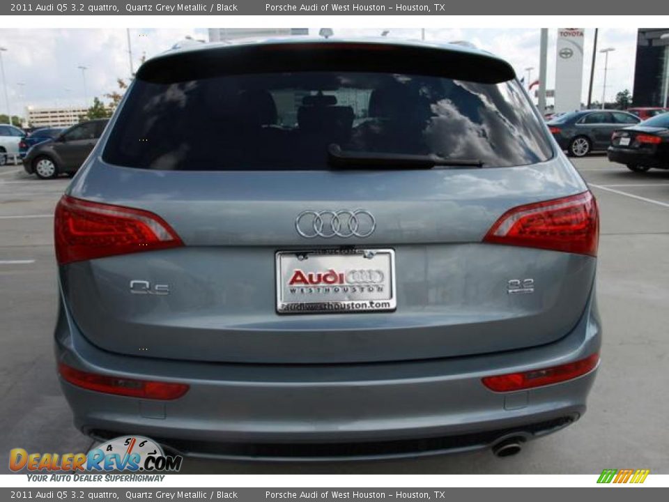 2011 Audi Q5 3.2 quattro Quartz Grey Metallic / Black Photo #5