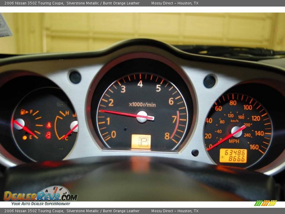 2006 Nissan 350Z Touring Coupe Gauges Photo #26