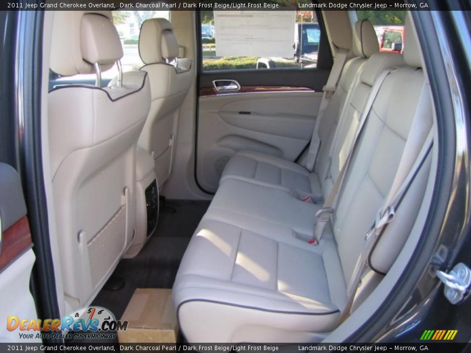 Dark Frost Beige/Light Frost Beige Interior - 2011 Jeep Grand Cherokee Overland Photo #7