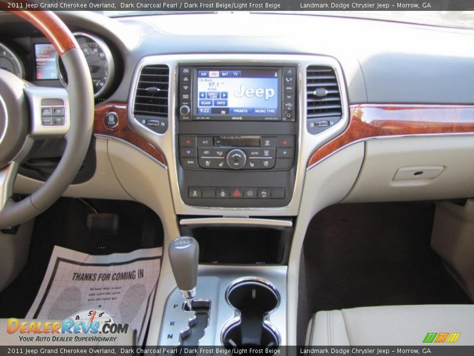 Navigation of 2011 Jeep Grand Cherokee Overland Photo #13