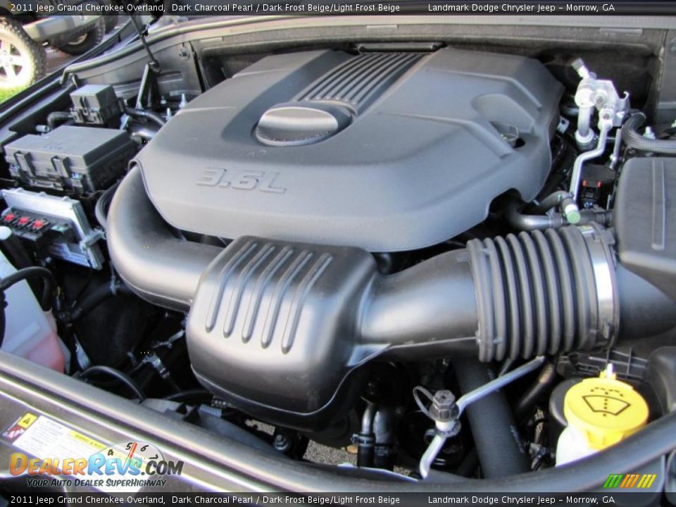 2011 Jeep Grand Cherokee Overland 3.6 Liter DOHC 24-Valve VVT V6 Engine Photo #15